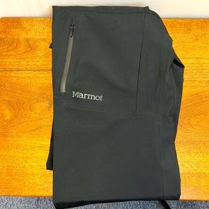 Ladies Marmot black ski pants bib
